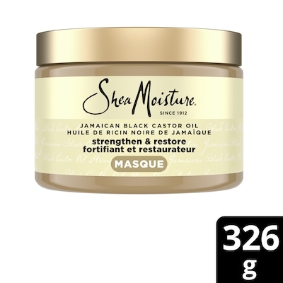 Shea Moisture Masque traitant à l'huile de ricin noire de Jamaïque 326 g, 3,37 $/100g