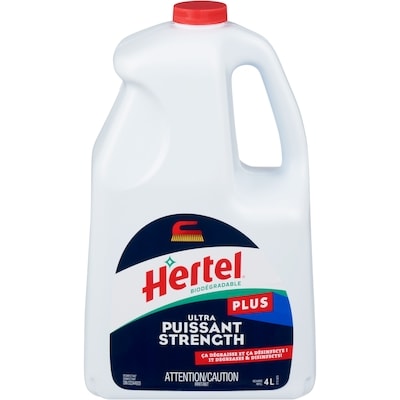 Hertel Ultra Strength Refill Biodégradable Disinfectant 4 l, $0.30/100ml