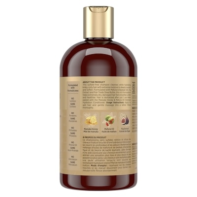 Shampooing hydratation intense au miel de Manuka