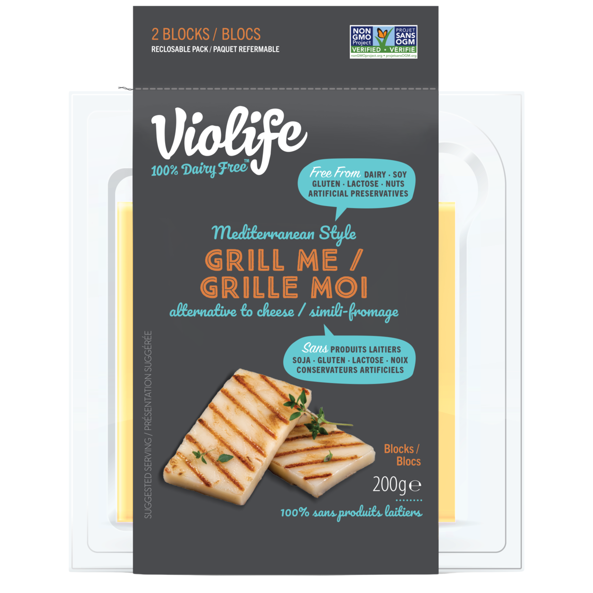 Violife Mediterranean Style Grill Me 200 g, $4.25/100g
