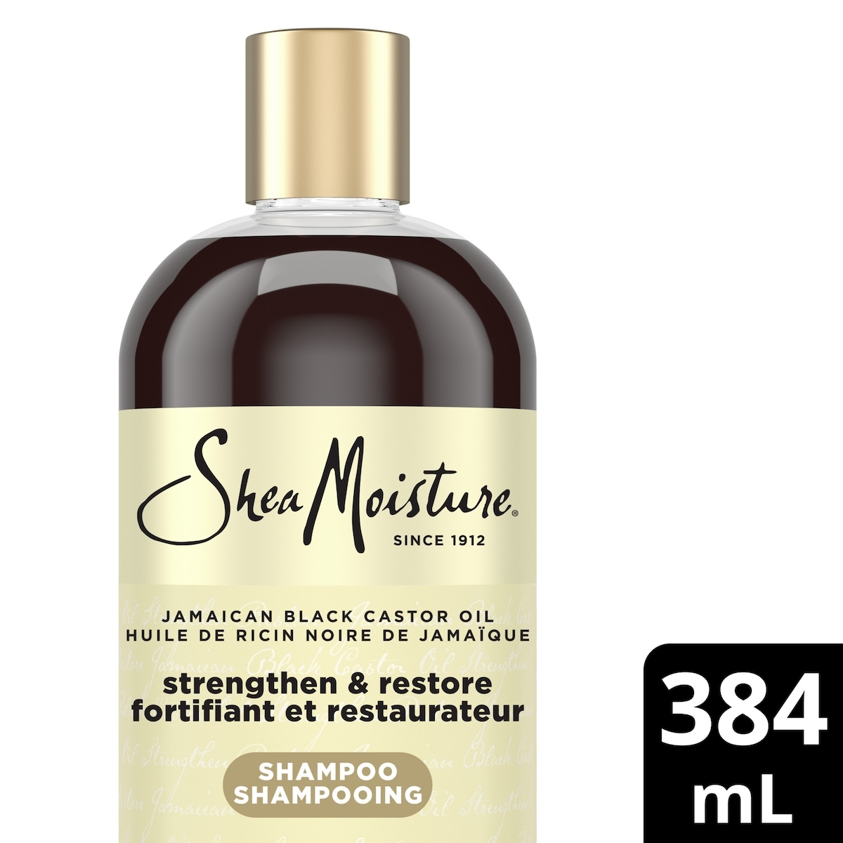 Shea Moisture Shampooing à l'huile de ricin noire de Jamaïque 384 ml, 4,24 $/100ml