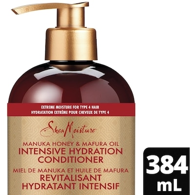 Shea Moisture Revitalisant Hydratant Intensif Miel de Manuka et Huile de Mafura avec extrait de figue et huile de baobab 384 ml, 3,65 $/100ml
