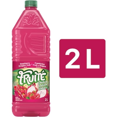 Fruité Bombe-Baies, boisson 2 l, 0,18 $/100ml