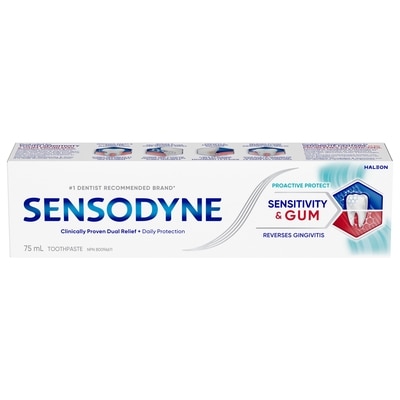 Sensodyne Sensibilité & Gencives Dentifrice 75 ml, 11,99 $/100ml