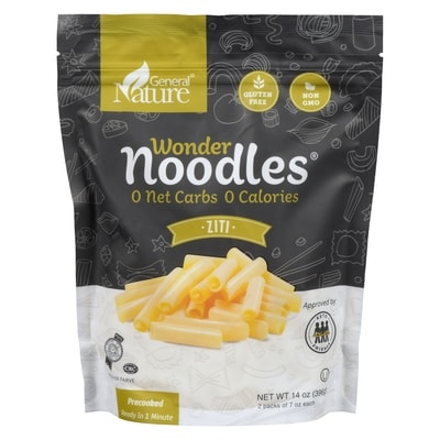 General Nature Wonder Noodles Ziti 397 g, $3.15/100g