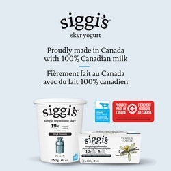 siggi's Vanilla Cinnamon Skyr Yogurt 3.25% - 650 g | Loblaws
