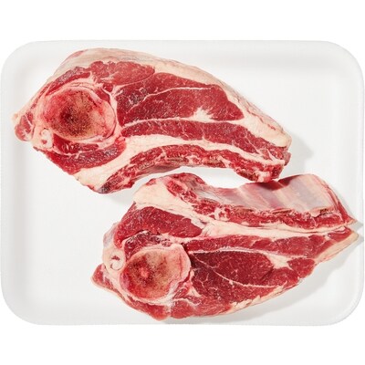 null Tranches d’épaule d’agneau fraîches coupées en magasin 21,14 $/1kg 9,59 $/1lb