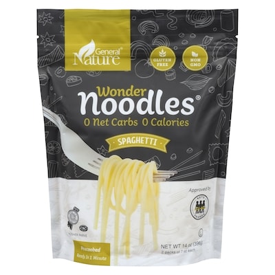General Nature Wonder Noodles Spaghetti 397 g, $3.15/100g