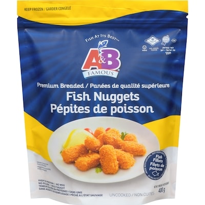 A&B Famous Premium Breaded Fish Nuggets 390 g, $3.33/100g