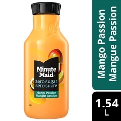 Minute Maid Zero Sucre Ajouté Mangue Passion Bottle 1.54 l, 0,36 $/100ml