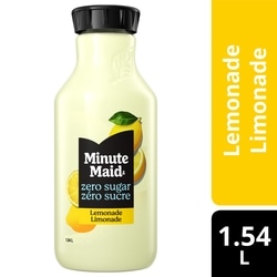 Minute Maid Zero Sugar Lemonade Bottle 1.54 l, $0.36/100ml