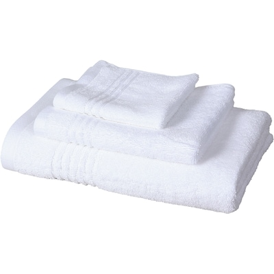 Serviette de bain, blanche