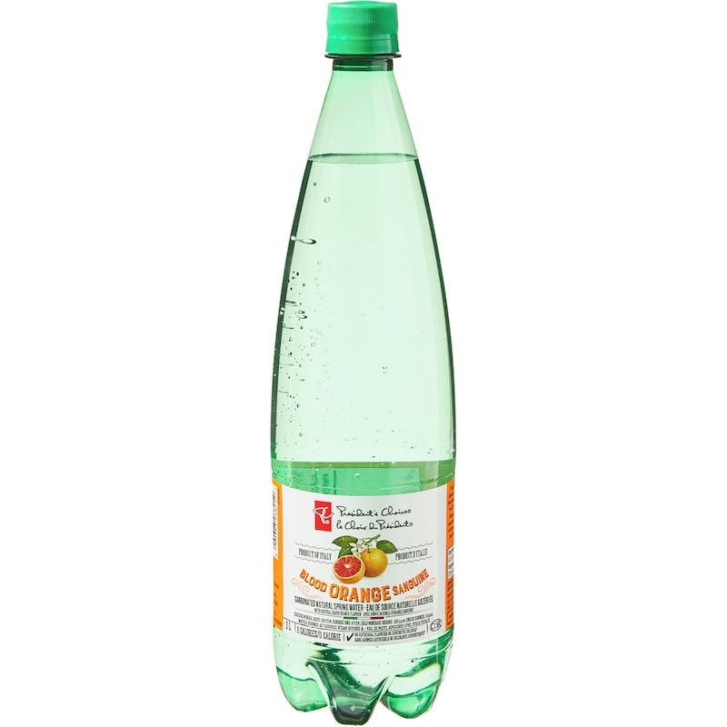 Blood Orange Carbonated Natural Spring Water