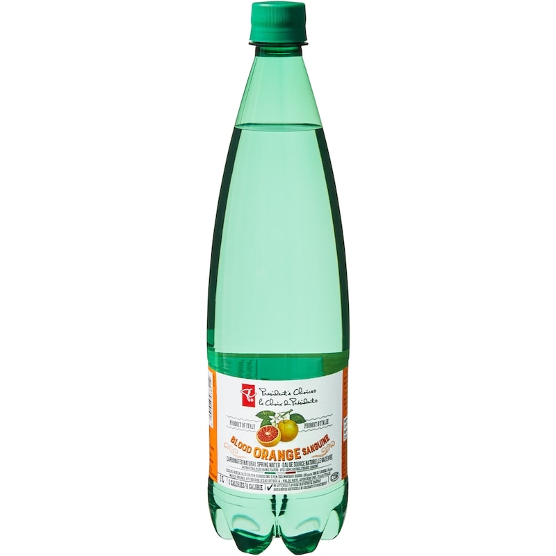 Blood Orange Carbonated Natural Spring Water