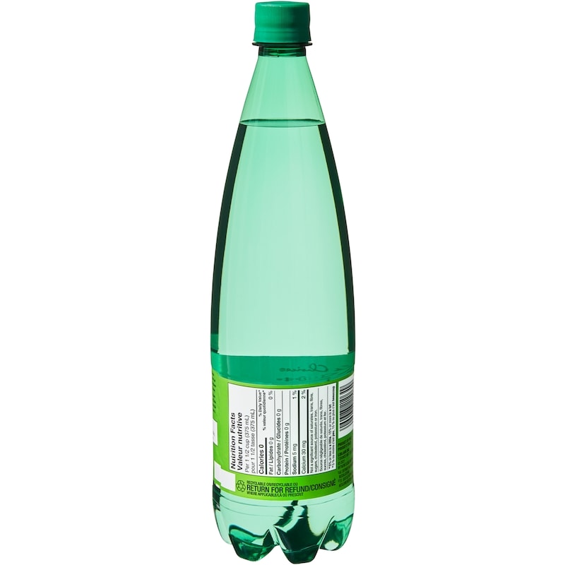 Lime Carbonated Natural Spring Water