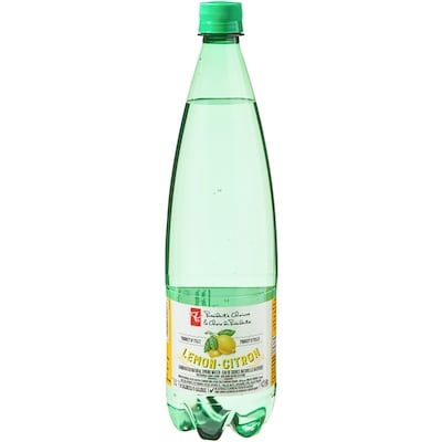 President's Choice Lemon Carbonated Natural Spring Water 1 l, $0.23/100ml