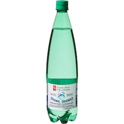 le Choix du Président Eau de source naturelle gazéifiée à saveur originale 1 l, 0,20 $/100ml