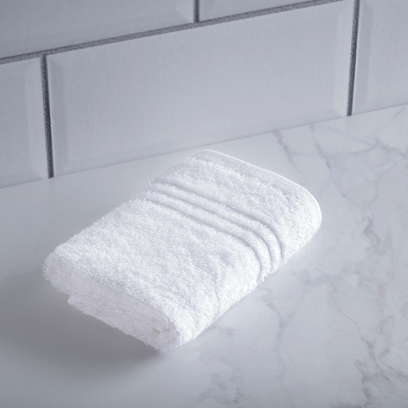 Face Towel, White