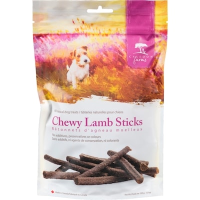 Caledon Farms Chewy Lamb Sticks All Natural Dog Treats 200 g, $4.00/100g