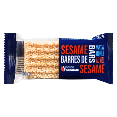 Exclusive Brands Barres de sésame au miel 30 g, 2,63 $/100g