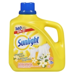 Sunlight Concentrated Detergent Original Fresh 5.6 l, $0.43/100ml