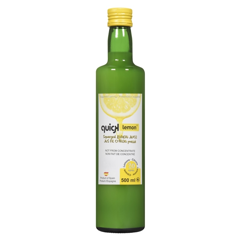 Quick Lemon Squeezed Lemon Juice - 500 ml | Zehrs