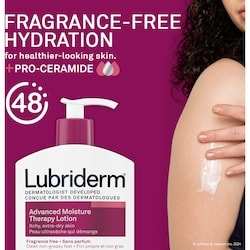 mintblue03専用SIMFREE BODY MOISTURE 150g Lubriderm Advanced Moisture Therapy Lotion Fragrance Free Value