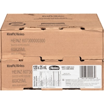 Heinz Sweet & Sour Sauce 120x25.0 ml, $1.03/100ml