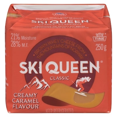 Ski Queen Brown Whey Cheese Classic Creamy Caramel Flavour 28% M.F. 250 g, $4.12/100g