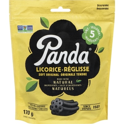 Panda Soft Licorice 170 g, $2.35/100g