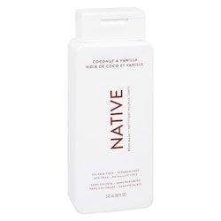 Native Natural Body Wash, Coconut and Vanilla, Sulfate Free