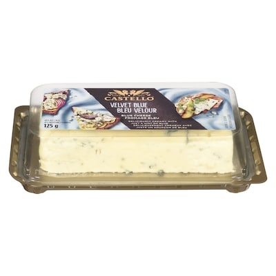 Castello Velvet Blue 40% M.F. Blue Cheese 125 g, $6.39/100g