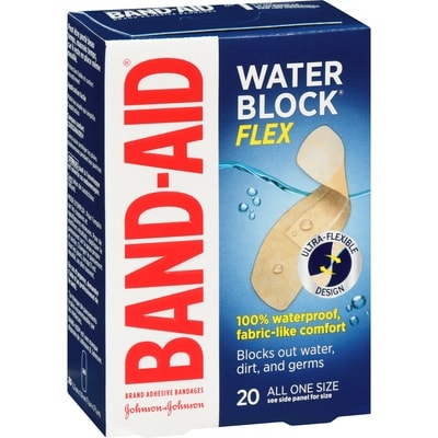 Water Block Flex Brand Adhesive Bandages