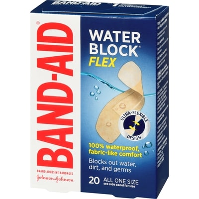 Water Block Flex Brand Adhesive Bandages