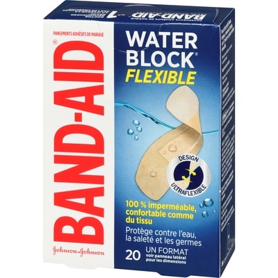Water block flexible pansements adhésifs de marque