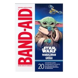 イオニックバンテージ　IONIC BANDAGE 3巻セット Band-Aid Mandalorian adhesive bandages - 20 ea | Wholesale Club
