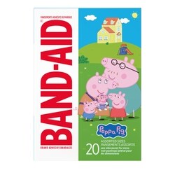 Band-Aid Peppa Pig Adhesive Bandages - 20 ea | No Frills Online