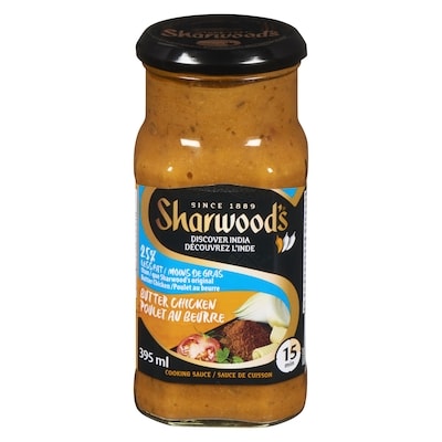 Sharwood’s Poulet Au Beurre Sauce De Cuisson 395 ml, 1,64 $/100ml