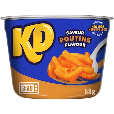 Kraft Poutine Macaroni & Cheese Snack Cup 58 g, $5.84/100g