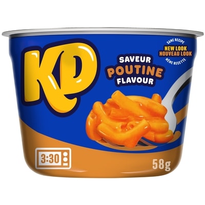 Kraft Poutine Macaroni & Cheese Snack Cup 58 g, $3.09/100g