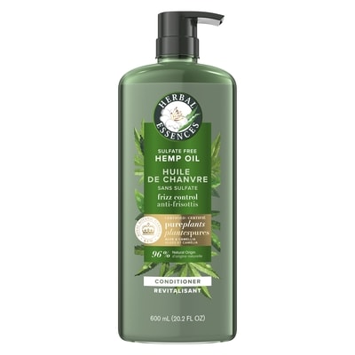 Herbal Essences Revitalisant anti-frisottis au chanvre et à l'aloès puissant 600 ml, 2,00 $/100ml