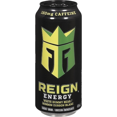 Reign White Gummy Bear 473 ml, $0.74/100ml
