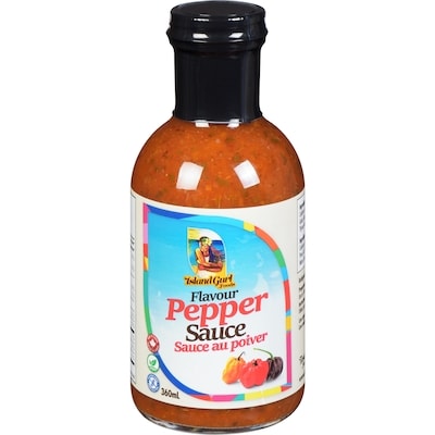 Island Gurl Flavour Pepper Sauce 360 ml, $2.08/100ml