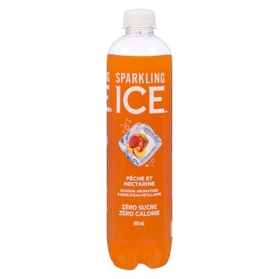 Sparkling Ice Eau gazéifiée pêche et nectarine 503 ml, 0,54 $/100ml