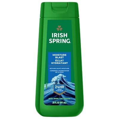 Irish Spring Moisture blast gel douche hydratant pour hommes 591 ml, 1,35 $/100ml