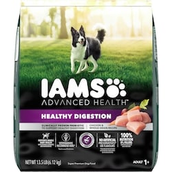 Iams Nourriture sèche pour chiens adultes Advanced Health Digestion saine Recette avec poulet et grains entiers 6.12 kg, 0,54 $/100g