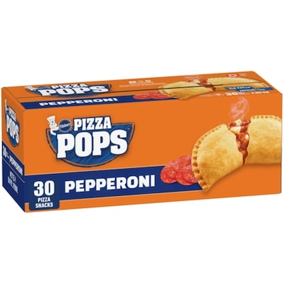 Pillsbury Pizza Pops Pepperoni 30ct 2.85 kg, $0.88/100g