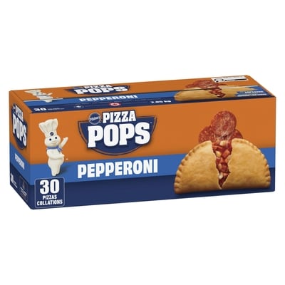 Pillsbury Pizza Pops Pepperoni 30ct 2.85 kg, 0,77 $/100g