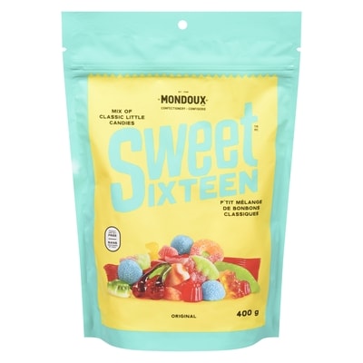 Mondoux Bonbons Sweet Sixteen originaux 400 g, 1,25 $/100g