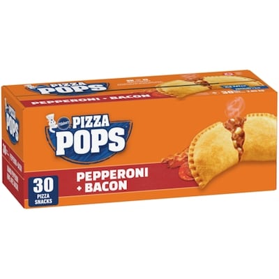 Pillsbury Pizza Pops Pepperoni & Bacon 30ct 2.85 kg, $0.88/100g